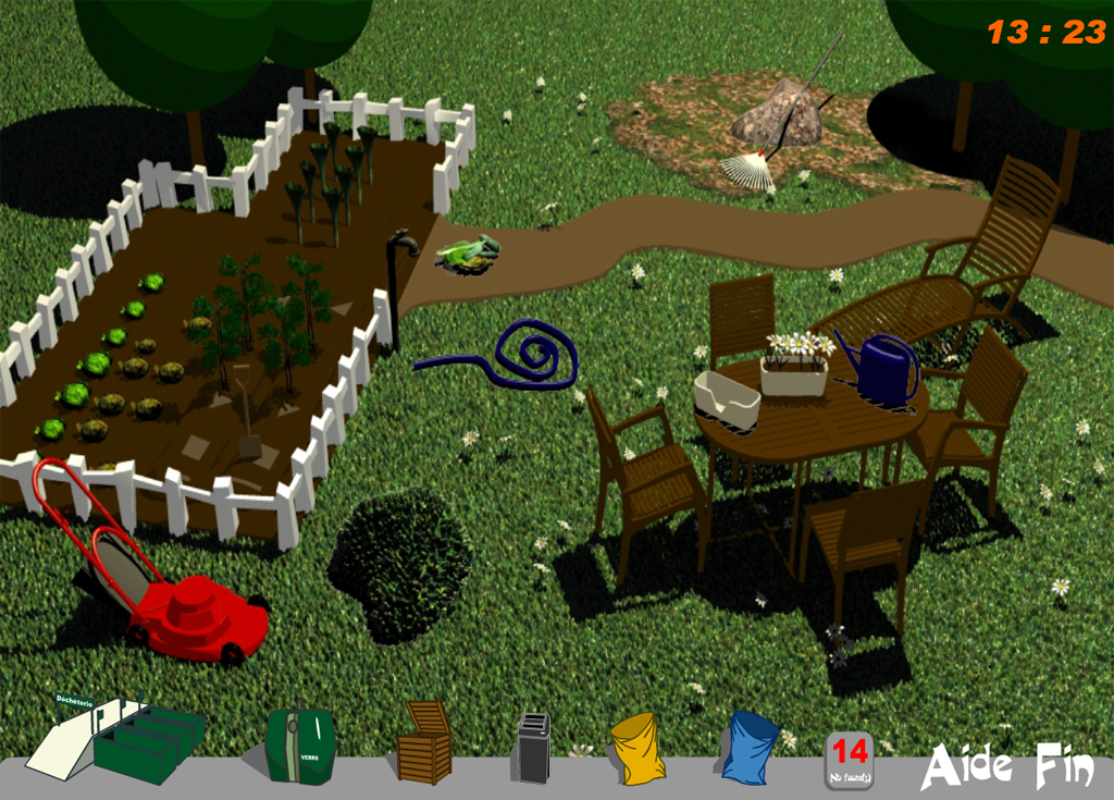 Jeu Flash sur le tri s�lectif